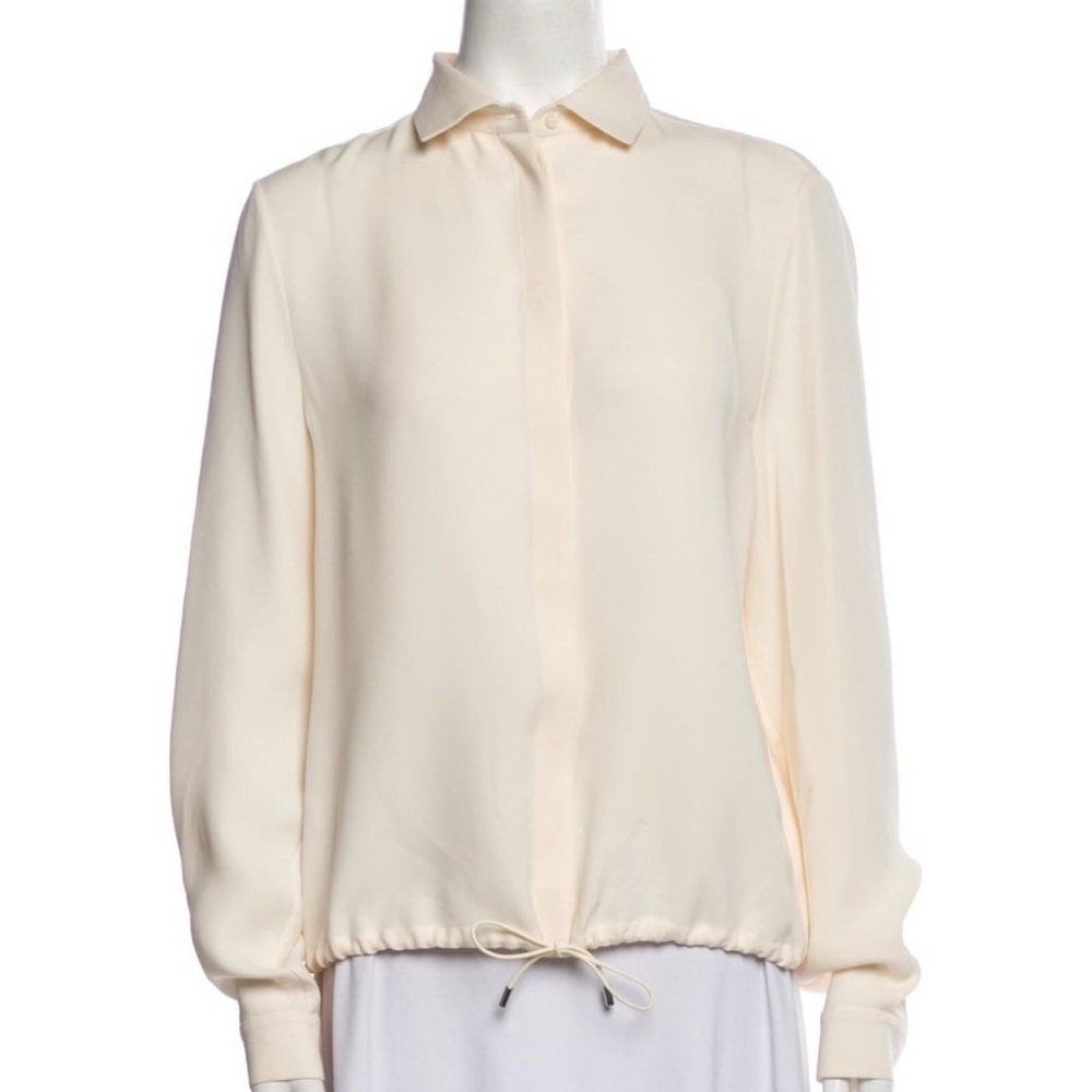 Loro Piana silk blouse size 46